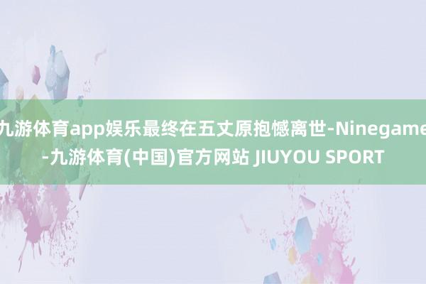 九游体育app娱乐最终在五丈原抱憾离世-Ninegame-九